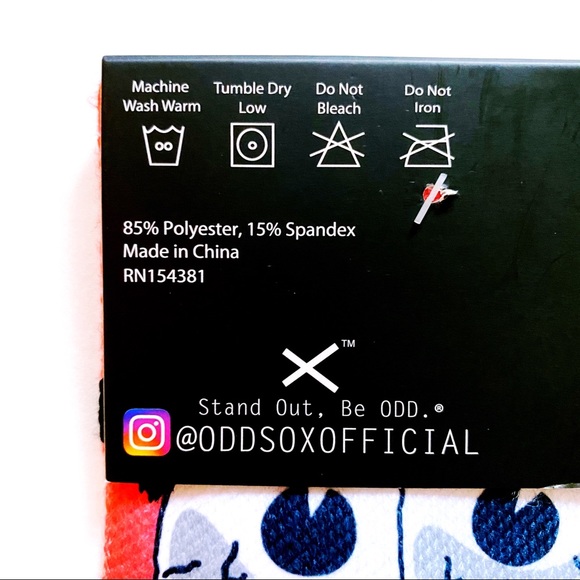 Spongebob Squarepants Patrick Odd Sox Crew Socks - Picture 5 of 5